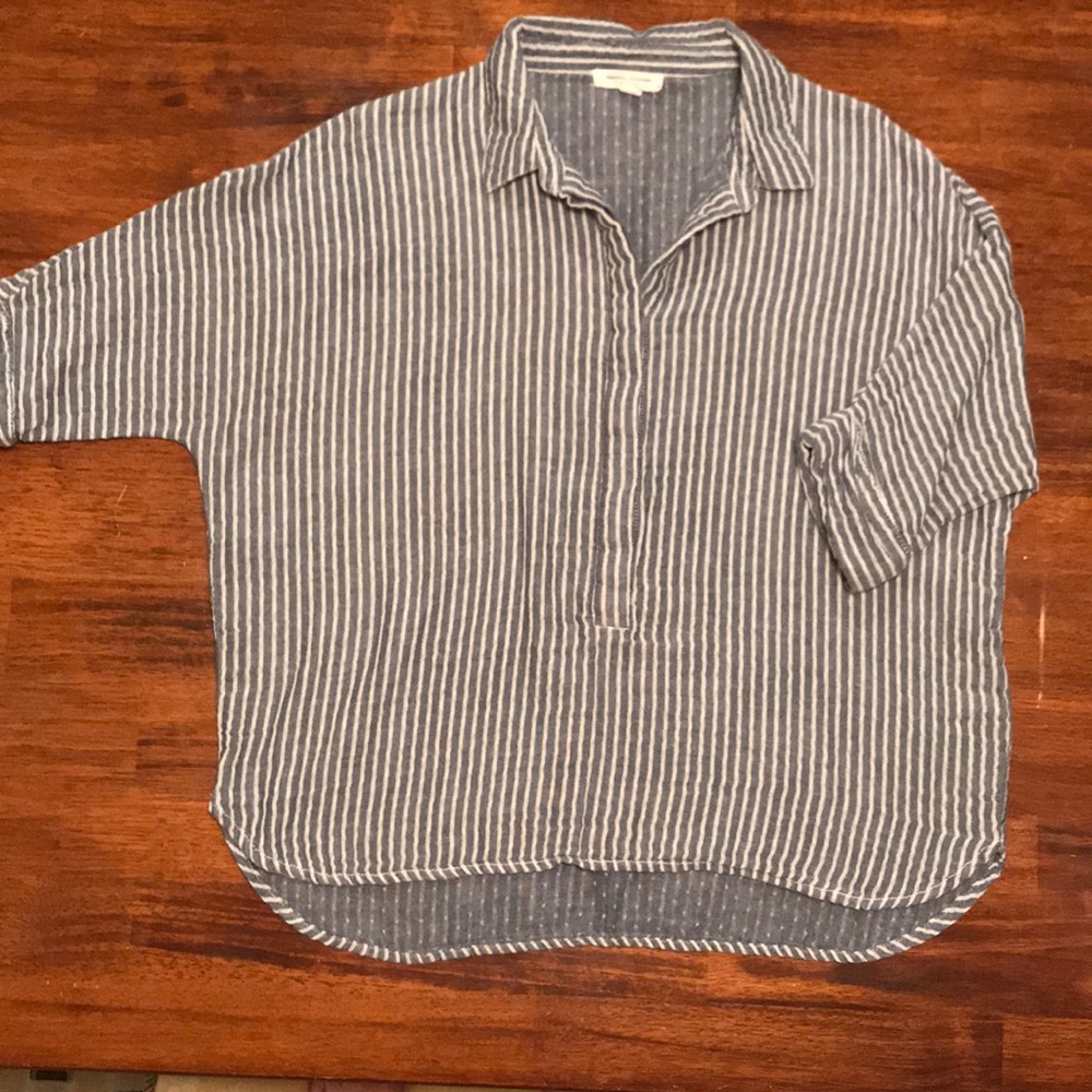 Quarter button up.